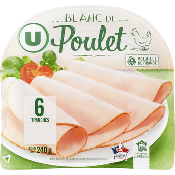 Image de U
Blanc de Poulet - x6 tranches