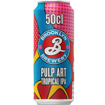 Image de Bière blonde Pulp art IPA BROOKLYN, 6° - Canette