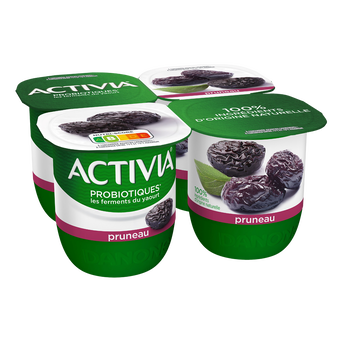 Image de Yaourt aux fruits bifidus pruneau ACTIVIA