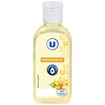 Image de BY U
Gel main hydroalcoolique sans rinçage vanille, flacon