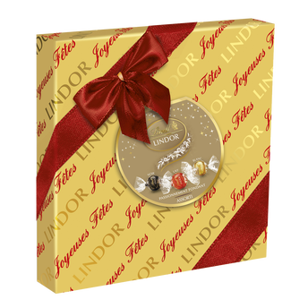 Image de Boîte cadeau Lindor assortiment bouchées de chocolat LINDT