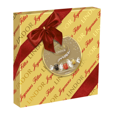 Lindt Boîte Cadeau Lindor Assortiment Bouchées De Chocolat Lindt, 287g