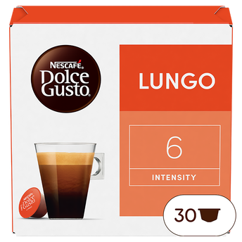 Image de Café capsules NESCAFE LUNGO N°6 - compatible DOLCE GUSTO