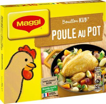 Image de Bouillon kub poule au pot MAGGI