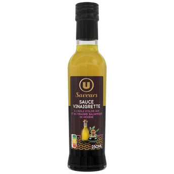 Image de U SAVEURS
Vinaigrette à l'huile olive et vinaigne balsamique