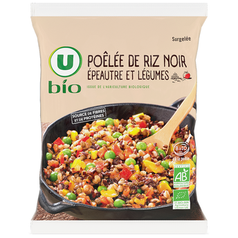 Image de U BIO
Poelée de riz noir épeautre et légumes