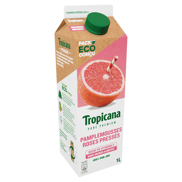 Tropicana Pur Jus Frais De Pamplemousse Rose, Tropicana - Brique 1l