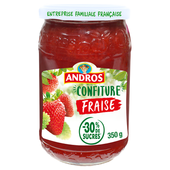 Image de Confiture allégée de fraises ANDROS