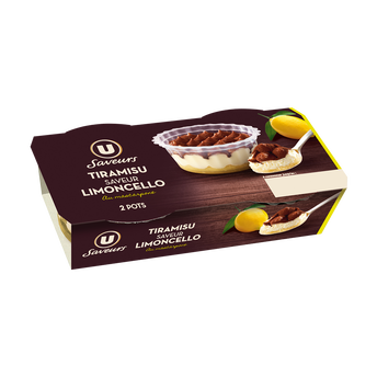 Image de U SAVEURS
Dessert pâtissier au mascarpone saveurs limoncello et citron
