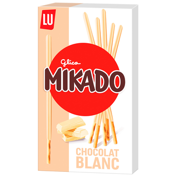 Image de Biscuits nappés au chocolat blanc MIKADO - Paquet