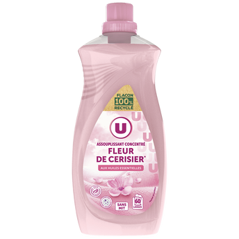Image de U
Adoucissant concentré parfum fleur de cerisier  flacon 60 lav