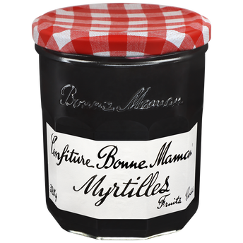 Image de Confiture myrtilles BONNE MAMAN, bocal de