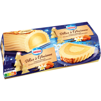 Image de Bûche glacée délice à l'ancienne NESTLE 540g - 9/10