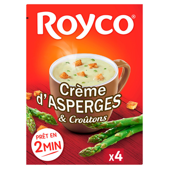 Image de Soupe Crème d'asperges et croutons ROYCO, paquet de