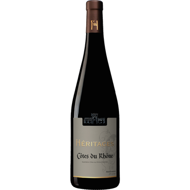Vin rouge AOP Côtes du Rhône Héritages HVE, 75cl - Super U, Hyper