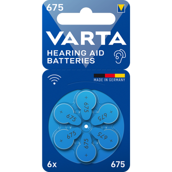 Image de Pile auditive VARTA 675