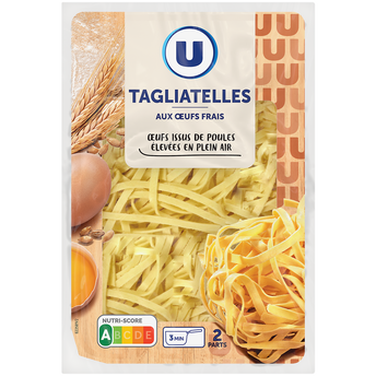 Image de U
Tagliatelles aux oeufs frais