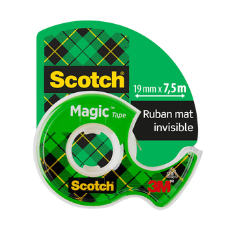 Image de Dévidoir avec adhésif Magic SCOTCH, rouleau de 7,5mx19mm