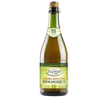 Dujardin Cidre Bouché Biologique Dujardin, 4°, Bouteille De 75cl
