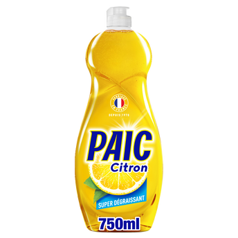 Image de Liquide vaisselle citron PAIC flacon