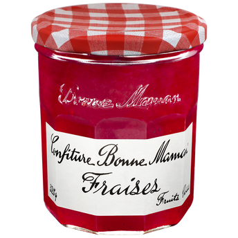 Image de Confiture fraises BONNE MAMAN, bocal de