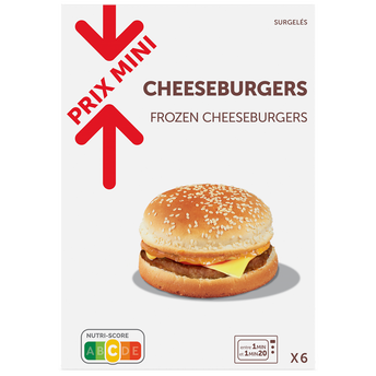 Image de Cheeseburgers PRIX MINI