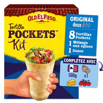 Image de Kit tortilla pockets OLD EL PASO