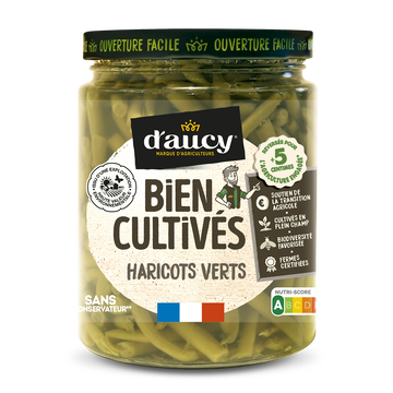 D'aucy Haricots Verts D'aucy - Boîte De 290g Net Égoutté