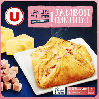 Image de U
Panier feuilletés jambon/emmental