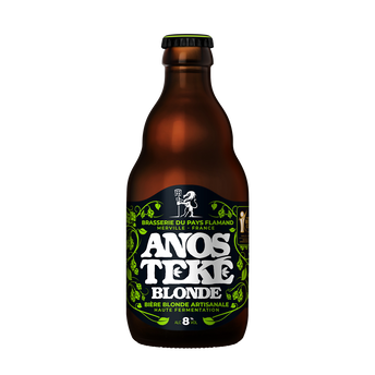 Image de Bière blonde ANOSTEKE, bouteille de