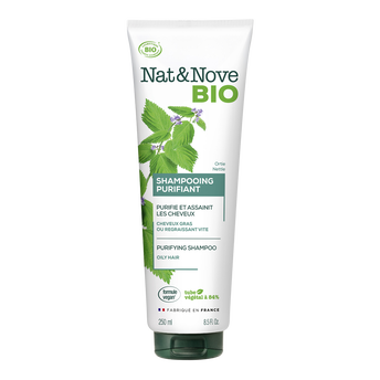 Image de Shampooing ortie cheveux gras bio NAT&NOVE BIO