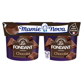 Image de Dessert Fondant Chocolat MAMIE NOVA - 2 pots de