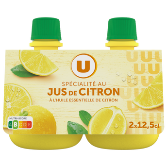 Image de U
Jus de citron jaune
