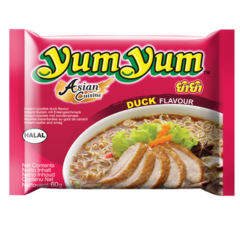 Image de Soupe de nouilles arôme canard YUM YUM, sachet de
