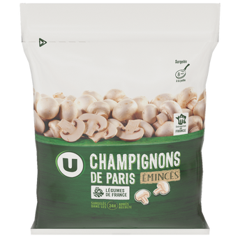 Image de U
Champignons de Paris émincés