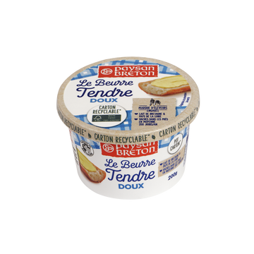 Paysan Breton Beurrier Doux Tendre 82%mg Paysan Breton Pot Carton 200g