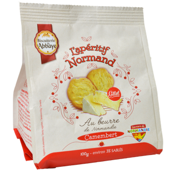 Image de Biscuits sablés salé au camembert ABBAYE