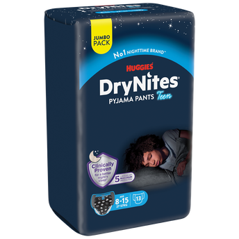 Image de Sous-vêtements de nuit drynites garçons HUGGIES 27/57