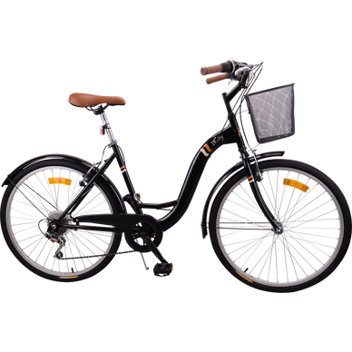 Velo de ville pour femme 26 noir Super U Hyper U U Express www ursesu