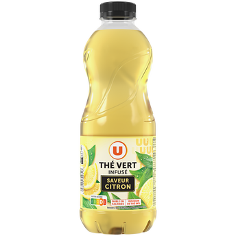 Image de U
Boisson à base d'infusion de thé vert citron 1