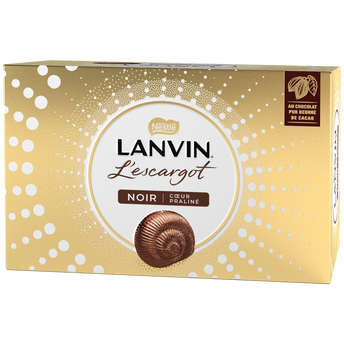 Image de Confiserie chocolat Escargot noir LANVIN