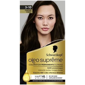 Image de Coloration permanente 3-10 châtain foncé SCHWARZKOPF OLEO SUPREME