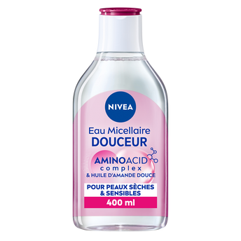 Image de Démaquillant pour le visage micellaire 0% pour peaux sèches et sensibles NIVEA