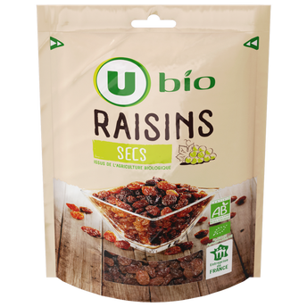 Image de U BIO
Raisins secs