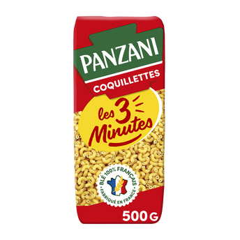Image de Pâtes COQUILLETTE 3 minutes PANZANI
