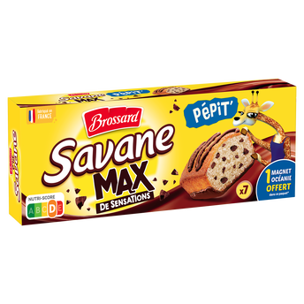 Image de Gâteau SAVANE Max pepit BROSSARD, x7
