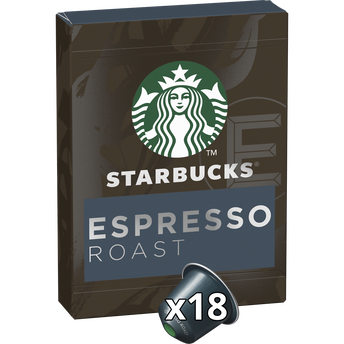 Image de Café capsules STARBUCKS ESPRESSO ROAST N°11 - compatible NESPRESSO