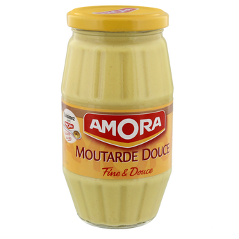 Image de Moutarde douce AMORA, bocal de