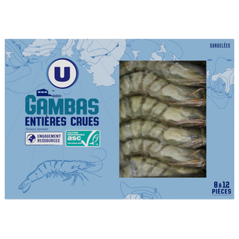 Image de U
Gambas entières crues ASC