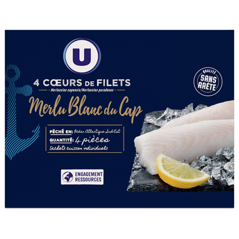 Image de U
Coeur de filet de merlu blanc du cap